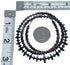 Sterling Silver Hematite And Garnet Bead Necklace SX114937